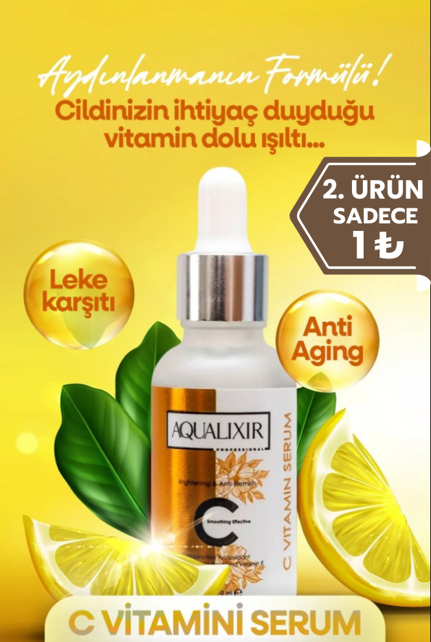 C Vitamini Parlak Süper Aydınlatıcı Serum 30 ML