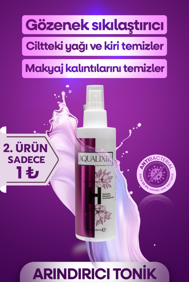 Gözenek Sıkılaştırıcı, Arındırıcı Ve Yağ Dengeleyici Tonik 200 ML