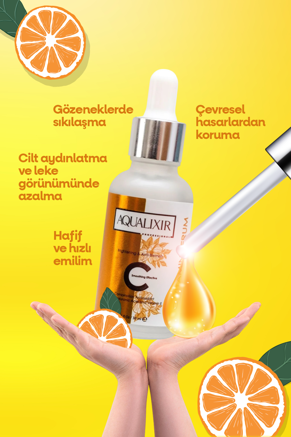 C Vitamini Parlak Süper Aydınlatıcı Serum 30 ML