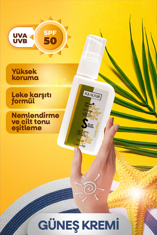 Leke Karşıtı Yüksek Korumalı 50 Spf Güneş Kremi 50 ml